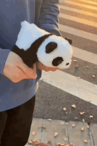 Unisex Stuffed Animal Slap Bracelets Plush Panda